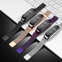 ราคา For Strap Xiaomi Band 7 Strap Metal Mesh Loop Ury Wristband For Xiaomi Mi Smart Watch Mi Band 7 6 5 (29538387295)