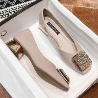 ราคา *ส่งจากไทย*รองเท้าคัชชู ผู้หญิง ส้นเรียบ ใส่สบาย คัทชู คัตชู ใส่ทำงาน รองเท้าคัทชู ส้นเรียบ (12364814708)