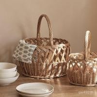ราคา ดอกไม้ตะกร้าตะกร้าเก็บตะกร้าตะกร้าเก็บหวายตะกร้าปิกนิกไข่ญี่ปุ่นหวายตะกร้าเก็บผลไม้แบกตะกร้า อาร์ซี6เค (55451664437)
