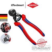ราคา KNIPEX คีมตัดลวด 95 62 160 TC Shears Tire Cord Cutter (53753515491)