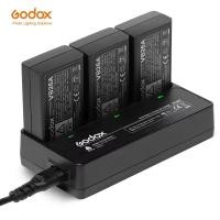 ราคา Godox Original VC26T Multi-แบตเตอรี่เครื่องชาร์จ USB สําหรับ V1 V860III V850III AD100Pro แฟลช Speedlite VB26 VB26A WB100 (28276138396)