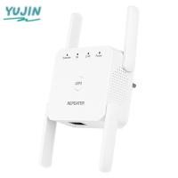ราคา YUJIN WiFi Repeater, ขยายได้สูงสุด 200 เมตร 2.4GHz/5GHz WiFi Signal Extender, Universal Strong สัญญาณ 1200Mbps Dual Band สัญญาณ Booster Office (53006639905)