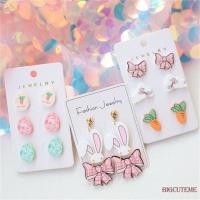 ราคา []-ผู้หญิงอีสเตอร์ต่างหูไข่น่ารักกระต่ายสตั๊ดต่างหูห้อยเครื่องประดับปัจจุบัน (27326918971)