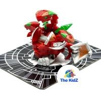 ราคา บาคุกัน Bakugan Japanese Evolved Red Pyrus Knight Percival Spin (spinning) (54851243675)