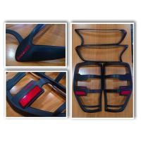 ราคา ครอบไฟหน้า ไฟท้าย Ford ranger 2015 ดำด้าน โลโก้ Ranger แดง (7406353010)