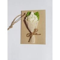 ราคา พร้อมส่งการ์ดดอกมะลิ การ์ดดอกไม้แห้ง (6945089672)