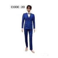 ราคา ขุดสูทสากลผู้ชาย เจ้าบ่าว สีน้ำเงิน พร้อมเสื้อกั๊ก รหัส 20 มือสอง (24131631866)