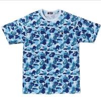 ราคา BAPE ABC CAMO APE HEAD ONE POINT TEE - BLUE (20087601219)