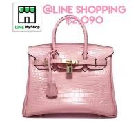 ราคา (Pre-order)หนังแท้100% กระเป๋าถือ BK25/ BK30 สี Rose Sakura (10838966685)