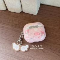 ราคา GOAT Airpods 1/2/Airpods Pro/Airpods Pro 2/Airpods Pro 3 /Airpods 3 Airpods 4 Soft Cortical หูฟัง Protector และ Fall Arrest + พวงกุญแจ (54156030468)