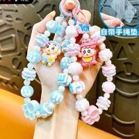 ราคา Creative Beaded Shin-Chan จี้ลูกปัดโทรศัพท์มือถือพวงกุญแจน่ารักกระเป๋านักเรียนจี้ขนาดเล็กพวงกุญแจรถ (40464233937)