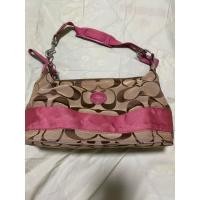 ราคา coach กระเป๋า มือสอง วินเทจ สีชมพู (28485058291)