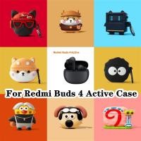 ราคา 【พร้อมส่ง】นําไปใช้กับ Xiaomi Redmi Buds 4 Active เคส Case เคสหูฟัง การ์ตูนสร้างสรรค์ ซิลิโคนนุ่ม เคส เคสหูฟัง (23546464636)