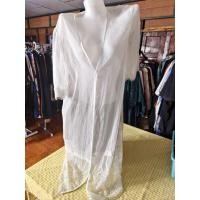 ราคา เสื้อคลุมเซ็กซี่ผ้าบางขอบลูกไม้สีขาว (51051993913)