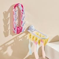 ราคา Macaron Ball ถ้วยดูดพับแขวนราวตากผ้ามัลติฟังก์ชั่ราวตากผ้าระเบียงในร่มกางเกงถุงเท้าอบแห้งเครื่องมือที่มีประโยชน์ (53204018923)