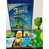 ราคา เอนฟาเกมเพิ่มพลังสมอง 3in1 Brain Energy Set มีฉาก/การ์ดเงารูกสัตว์ (8379518354)