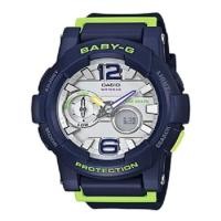 ราคา Casio baby-g นาฬิกาข้อมือผู้ชาย Blue สายเรซิ่นรุ่นBGA-180-2BDR (340013588)