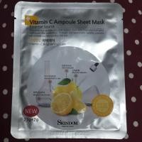 ราคา Skindom Vitamin C ampoule sheet mask แพ็ค9แผ่น (42196719)
