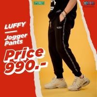 ราคา ส่งฟรี ‼️Jogger pants ลายลูฟี่จาก7th street (6807840497)