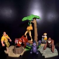 ราคา ของเล่นแมคโดนัลด์ แฮปปี้มีล ชุด ทาร์ซาน TARZAN ปี 1999 มี 6 ตัว (8263871569)