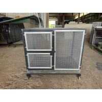 ราคา กรงสุนัข ติดมุ้งลวดอย่างดี ขนาด107x67x100cm. พื้นพลาสติกรู มีถาดรอง พร้อมล้อเลื่อน (43904235096)