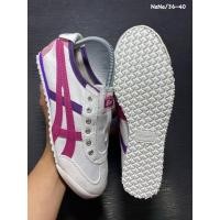 ราคา Onitsuka Tiger Mexico 66 รองเท้าผู้หญิง โอนิซึกะไทเกอร์ แบบผ้า/สลิปออน (24421843298)