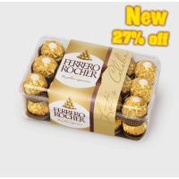 ราคา Ferrero Rocher เฟอร์เรโร่ รอชเชอร์ ช็อคโกแลต 30 ลูก (7155598385)