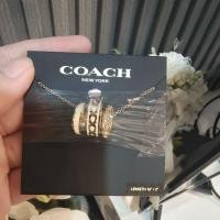 ราคา สร้อย Coach ของแท้ ใหม่ ยังไม่ได้แกะเลยค่ะ ราคาป้าย 128 ดอลล่าร์ เกือบ 4 พัน ส่งต่อถูกๆมาก (29618096195)