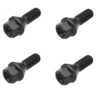 ราคา อะไหล่น็อตล้อรถยนต์สีด ํา 4 ชิ้นสําหรับ Bmw E30 E36 E46 E60 E90 (8313764184)
