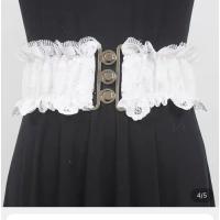 ราคา เข็มขัดคอร์เซ็ท Corset Bustier Sheer ลูกไม้ ตกแต่ง LK159 (52603084779)