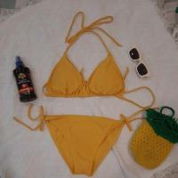 ราคา ชุดบิกินี่ ชุดว่ายน้ำ แบบผูกหลัง ผูกคอ (25756047471)