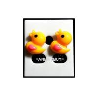 ราคา ต่างหูรูปเป็ดเหลือง (yellow duck earrings) (2762375485)