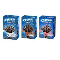ราคา Oreo โอรีโอ้ เวเฟอร์โรล 54 กรัม ขนม เวเฟอร์ สอดไส้ครีม วานิลลา ช็อคโกแลต สตรอเบอร์รี่ (27732131200)