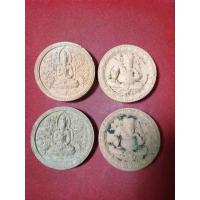 ราคา พระเนื้อดินเผา ดินลำพูนผงพระเก่าพระสกุลลำพูน ปัญจมหาเทพ ฤาษี108 หลังพระพิฆเนศเทพเจ้าแห่งความสำเร็จ (55250186163)