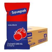 ราคา เซพแพ็ค ซอสมะเขือเทศ 1 กก. x 12 (SAVEPAK Tomato Sauce 1 kg x 12) (23444104422)