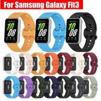ราคา สาย Galaxy fit 3 สายนาฬิกาข้อมือซิลิโคน แบบนิ่ม สําหรับ Samsung Galaxy fit 3 สาย placement Sports สาย Samsung Galaxy fit 3 Strap (25325880861)