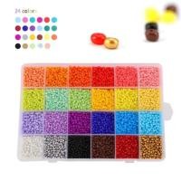 ราคา JURAGAN BEAD ชุดลูกปัด DIY สร้อยข้อมือความงามแหวนสร้อยคอ/สร้อยข้อมือลูกปัด DIY กล่องเชือกลูกปัดเด็ก/ชุดลูกปัด DIY 24 สีความงาม (55256273310)