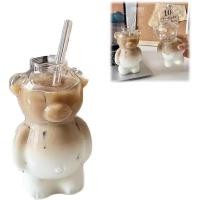 ราคา Yao Engaging ถ้วยฟางแก้วรูปหมี เหมาะสําหรับกาแฟ เครื่องดื่มเบียร์และบ้าน Lounges น่ารัก bevera (40727412080)