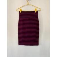 ราคา กระโปรง ทรงดินสอ สีดำ-แดง (25865016179)