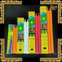 ราคา เทียนกล่องคู่แสงจันทร์ เทียนแสงจันทร์ สีเหลือง สีขาว สีแดง ไร้น้ำตา เบอร์ #2#3#4#5#6*ออกใบกำกับได้* (27317771735)