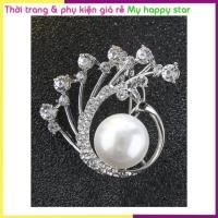ราคา เข็มกลัดรูปนกยูงสุดหรูติดหิน จีซี63 (45156143514)