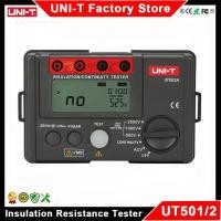 ราคา UNI-T UT502A UT502C UT501A UT501C เครื่องทดสอบความต้านทานฉนวน Digital Megohm Meter เครื่องวัดความต้านทาน (41913241291)