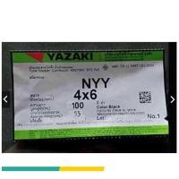 ราคา สายไฟ ตัดแบ่ง 40 / 50 / 60 เมตร NYY 4 x 6 sq.mm. ยาซากิ YAZAKI (50956074682)