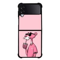 ราคา Case Casing Hybrid Samsung Galaxy Z Flip 7 6 5 4 3 Cool Pink Cartoon Cat (44128381618)