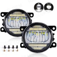 ราคา 2in1 ไฟตัดหมอกเดย์ไลท์ LED DRL สําหรับ Honda Accord Fit CR-V City Civic Ford Focus Fusion Fiesta C-Max Edge 12V (24573240215)
