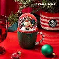 ราคา ( พร้อมส่ง ) Starbucks Snow Globe Demi Mug (89ml) แก้วเดมิพร้อมสโนว์โกลบ (56303063974)