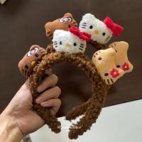 ราคา พร้อมส่ง ที่คาดผม Hello kitty หัวตุ๊กตาคิตตี้ (ไหมพรม) ที่คาดผมตุ๊กตา ที่คาดผมน่ารัก (29763756652)