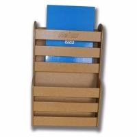 ราคา RELUX ชั้นแขวนเอกสาร A4 iPad Tablet 2 ชั้น สำหรับ ไม้เคลือบแล็คเกอร์ ขอบมน รุ่น MDF-4333 (178078554)