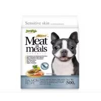 ราคา Jerhigh Meat as Meal 500g. อาหารสุนัขเม็ดนิ่ม ขนาด 500 กรัม (40464442609)