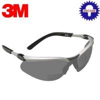 ราคา **สินค้าลดล้างสต็อก**แว่นตานิรภัย 3M กรอบแว่นสีเทา เลนส์สีดำ รุ่น BX series Model 11381 (29601356173)